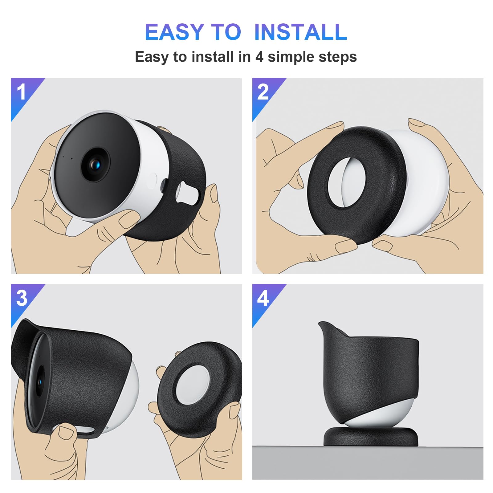 Amazon.com : Qoosea for Google Nest Cam Case Cover Outdoor or